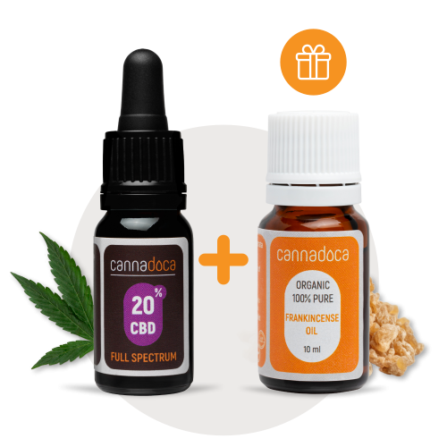 CBD 20% with free Frankincense Oil